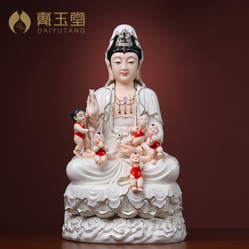 Dai Yutang ceramic send son Guanyin Bodhisattva statue of the Buddha statue of BodhisattBodhisattBodhisattBodhisattBodhisattva