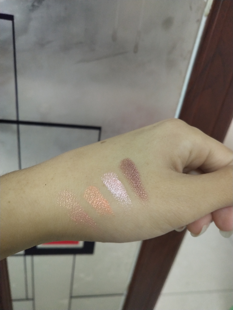 酒红人鱼色珠光眼影盘性价比真高，真实上手体验,第4张