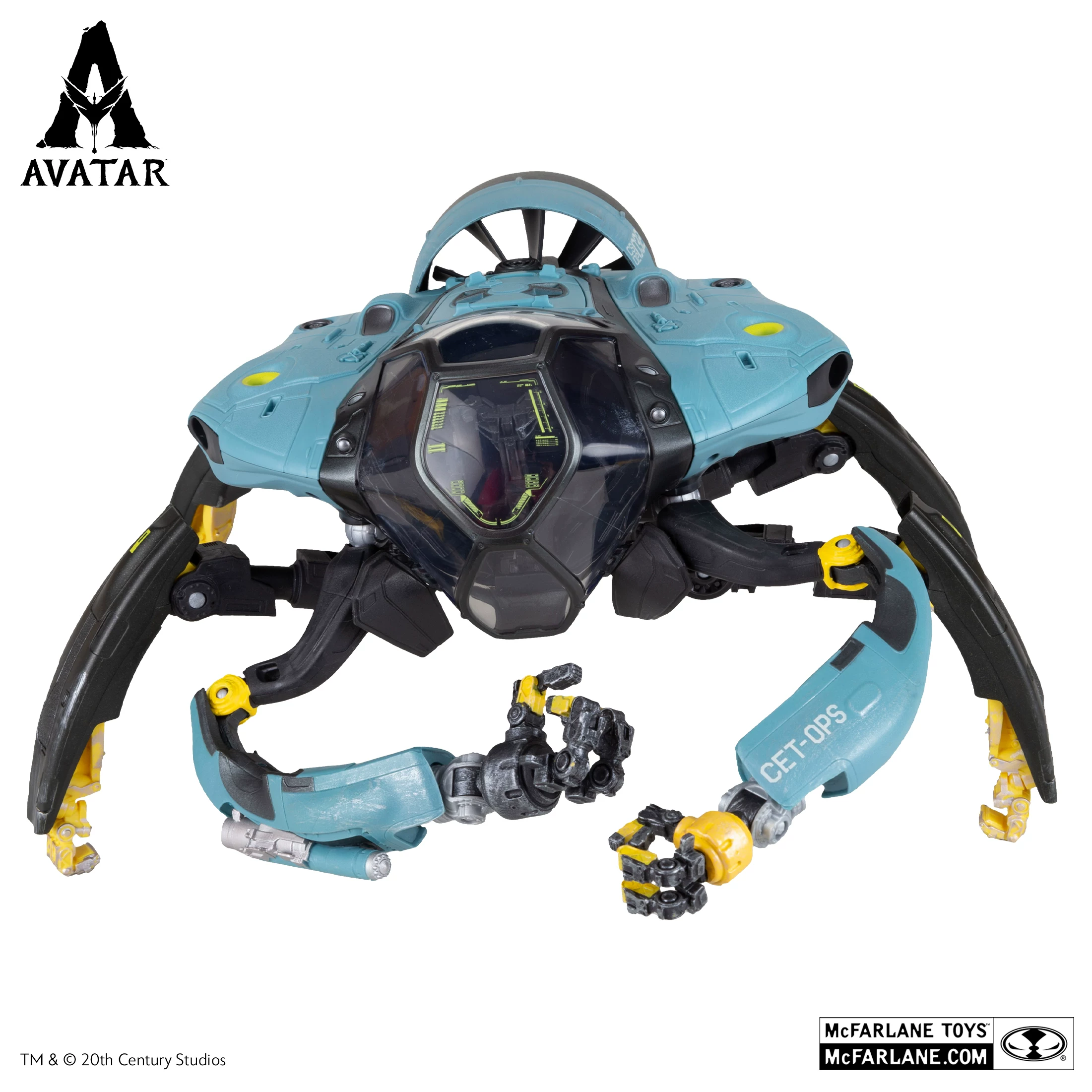 Кларштан Аватар 2 Водяной Даоист Джек Ничини Подлинная модель игрушки McFarlane
