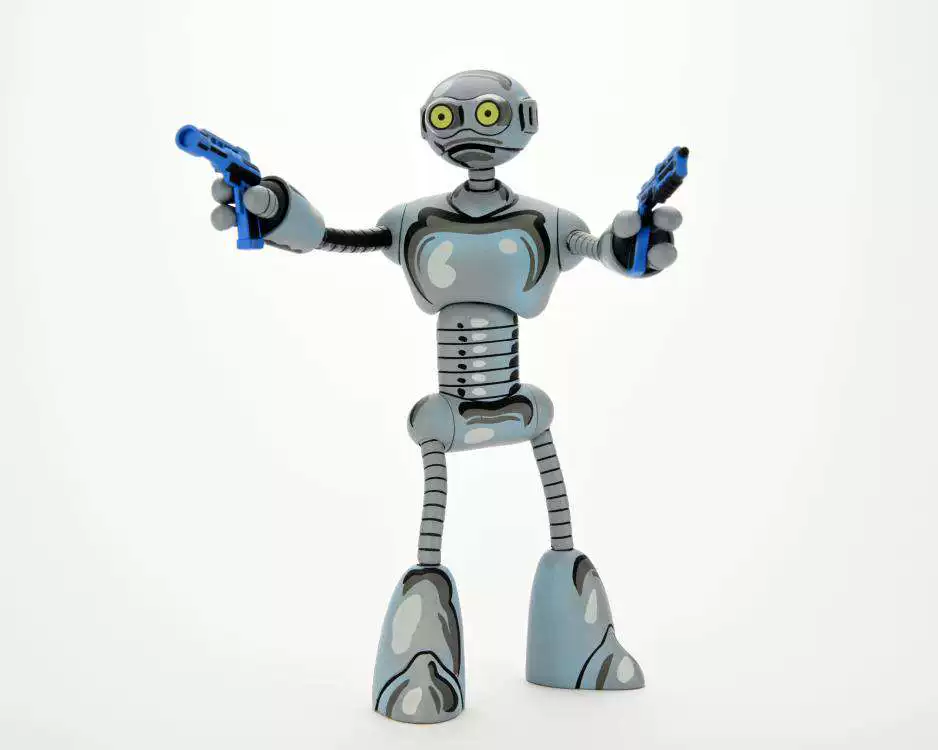 NECA54242 Ниндзя-черепашка Фукилтод Робот Анимационное Издание Оригинальный Менеджер Модель