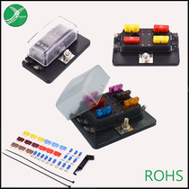 SCI one in and one out with LED light fuse holder Car modified multi-way fuse box insert base