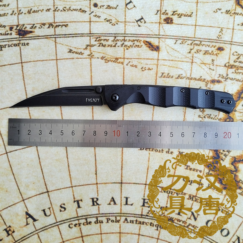 Cold Steel Cold Steel Falzy Ii Crazy Cpm-3V G10 Taiwan Province Manufacturing Outdoor Folding Knife Genuine