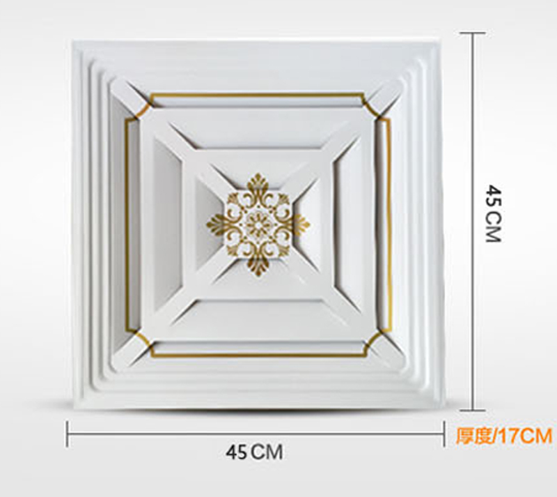 45x45 Integrated Ceiling Ventilation Fan Exhaust Fan Mute Embedded 450*450 High Power Ventilation Fan Exhaust