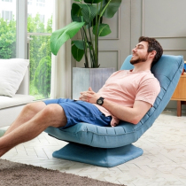 Single Lazy Sofa Foldable Washable Rotating Small Chair Leisure Lying Bedroom Balcony Living Room Tatami Backrest