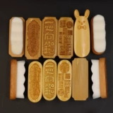 Сплошная нефритовая бамбука сделала щетка Wanbi, играя щетка Wanbi, чтобы удалить щелочное дно супер плотный мягкий цвет волос, осветлить и удалить серый пепел