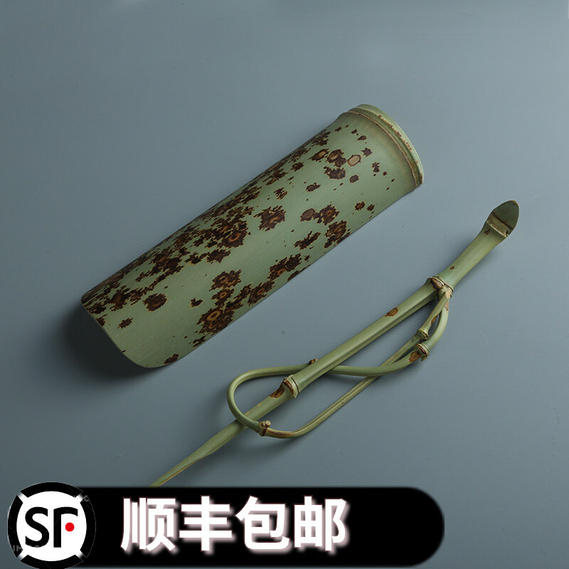 Chinese-style Baoqing tea on the other hand Three sets of Xiangfei Bamboo Plum Deer Bamboo Tea Pinch of Tea Sow with Tea Road Six Gentleman Accessories-Taobao