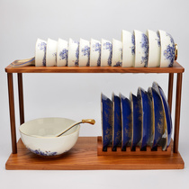 Mr. Yongfengyuan porcelain sea pearl 29-head tableware set 8-person bowls and plates household dishes ceramic dishes