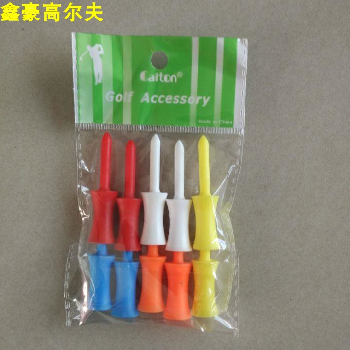Golf TEE Plastic limit ladder ball nail polo