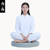 Shangyuan Jushifu meditation special series yoga clothes Chinese style Zen Tang suit long sleeve Hanfu Zen suit