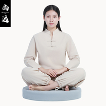 Shangyuan clothing meditation suit meditation yoga clothing long sleeve Chinese style Tang suit Han clothing