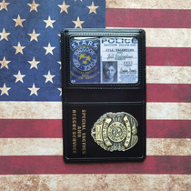 Stand-alone game biochemical crisis STARS metal badge holder-Jill Jill version