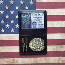 Stand-alone game biochemical crisis STARS metal badge holder-Wesker version