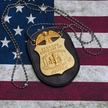 United States federal commemorative large badge COSPLAY film and television shooting collection