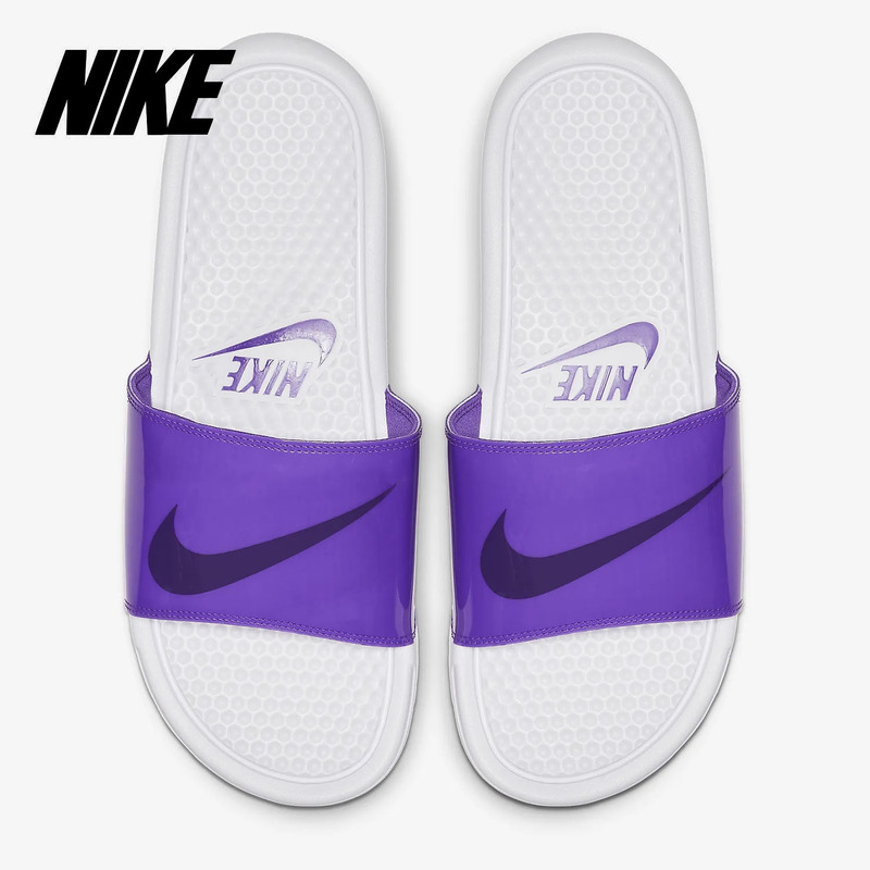 Nike/Nike Genuine Benassi Jdi Print Men's and Women's Casual Sports Jelly Slippers Ci5927-551