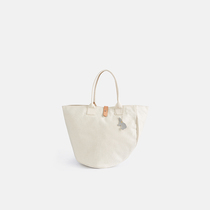 Japanese REAL light extravagant buns canvas bag shoulder large capacity Womens bag Hand bag female retro literary womens bag