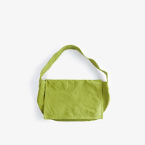 Japanese hand-made VDLC Kurashiki canvas bag large-capacity tote bag shoulder light luxury handbag Japanese Harajuku cloth bag