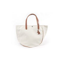 Japan REAl light luxury Kurashiki canvas bag retro simple shoulder handbag women