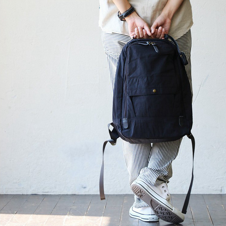 Japan's original toleur water-repellent retro casual literary lightweight backpack men's and women's backpack schoolbag