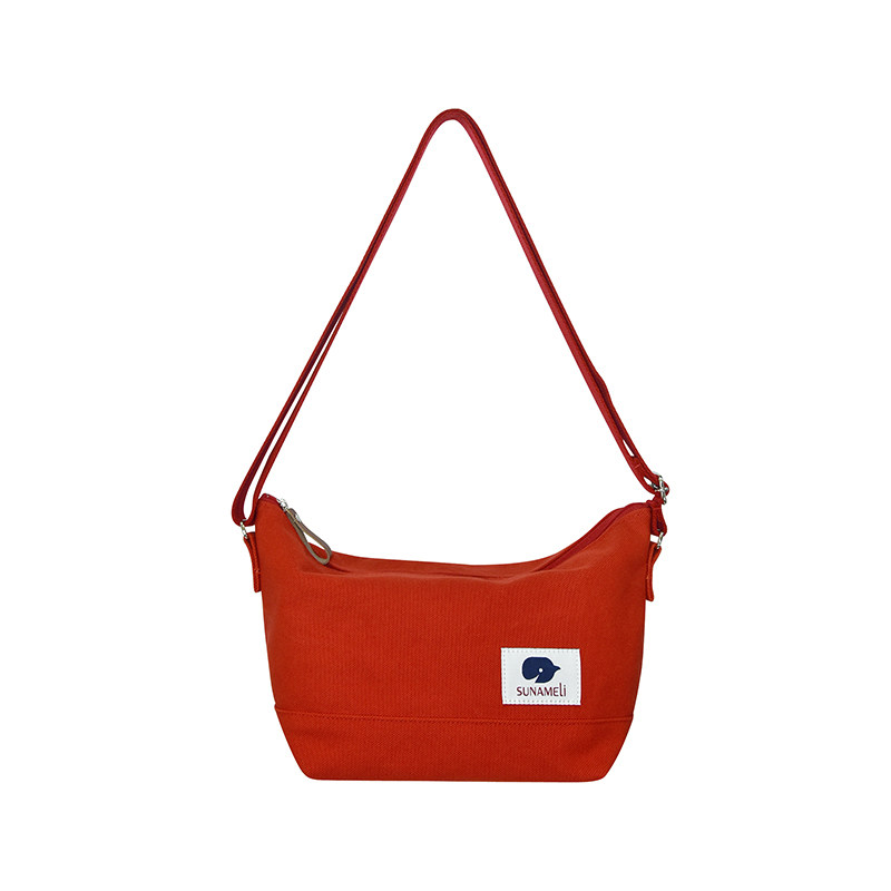 Japanese made candy pure casual canvas bag bag bag slice shoulder bag dumpling bag bag