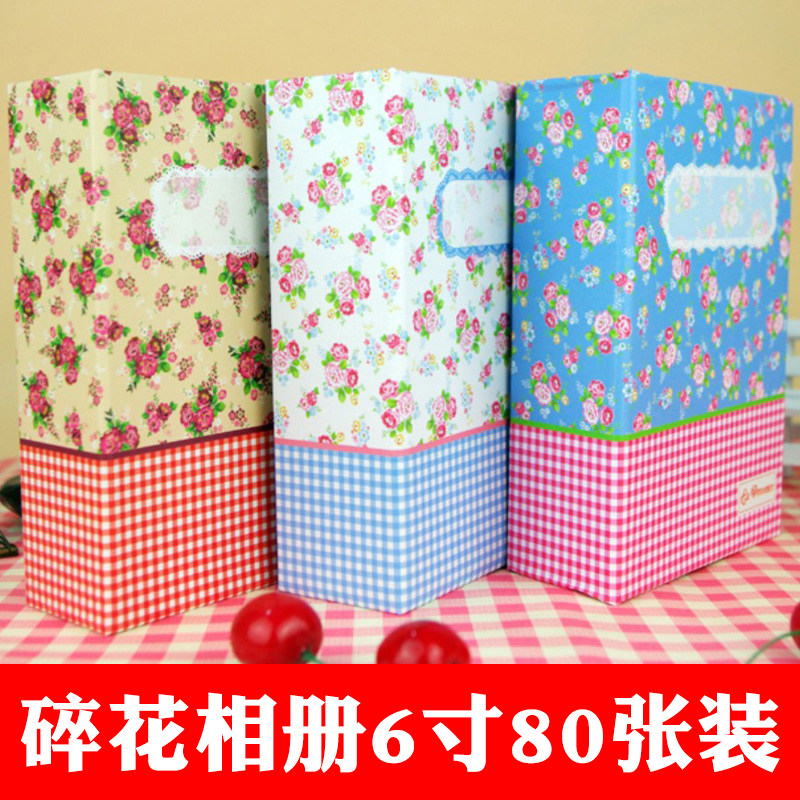 Gift Insert photo album 5 inch 6 inch floral small fresh creative album Gift album