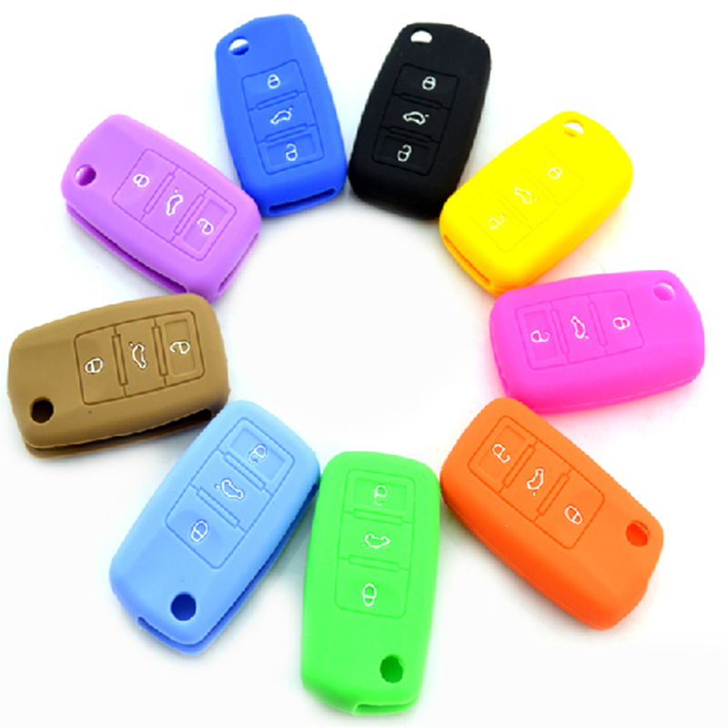 For Longyi Longxing Touareg Charon New Santana Passat Longjing Amarok Pickup Silicone Key Case