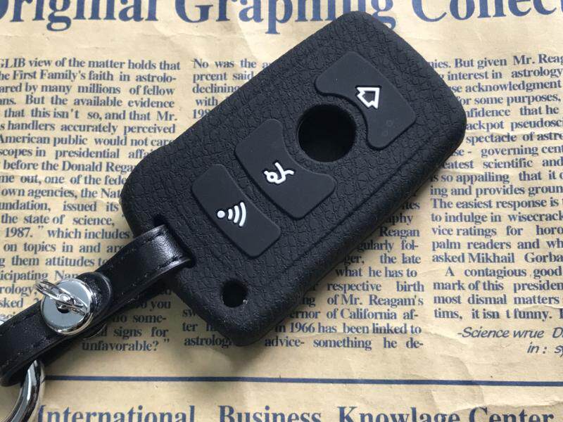 Suitable for 3 Series, 5 Series, 6 Series, 7 Series, X3, X5, X6, Z4 Silicone Key Case, Car Key Cover, Remote Control Protective Case