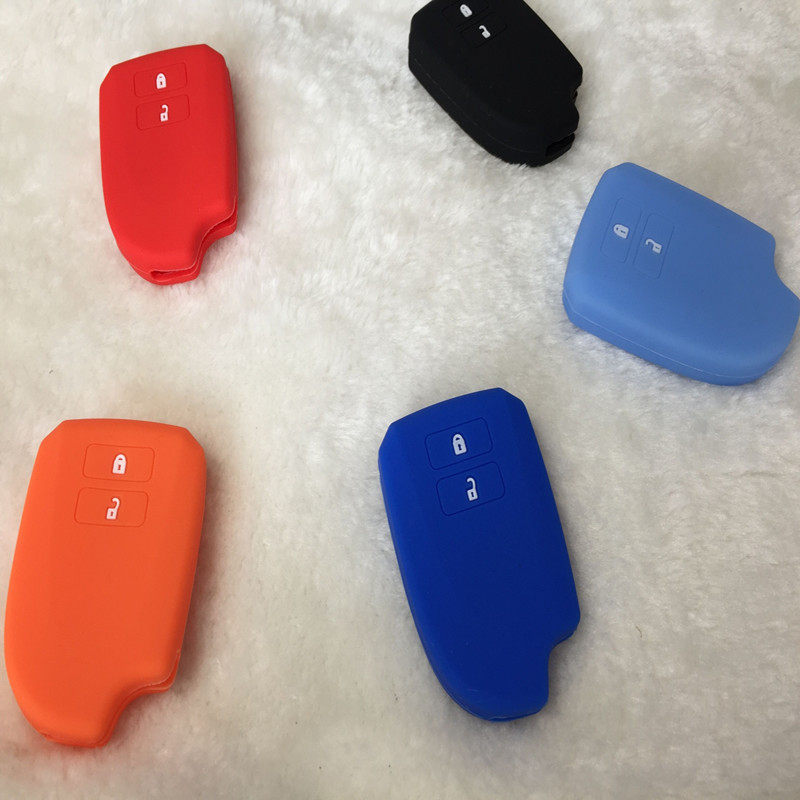 Suitable for 14 Models of Toyota New Vios Silicone Key Case, Yaris Zhixuan Smart Special Key Cover