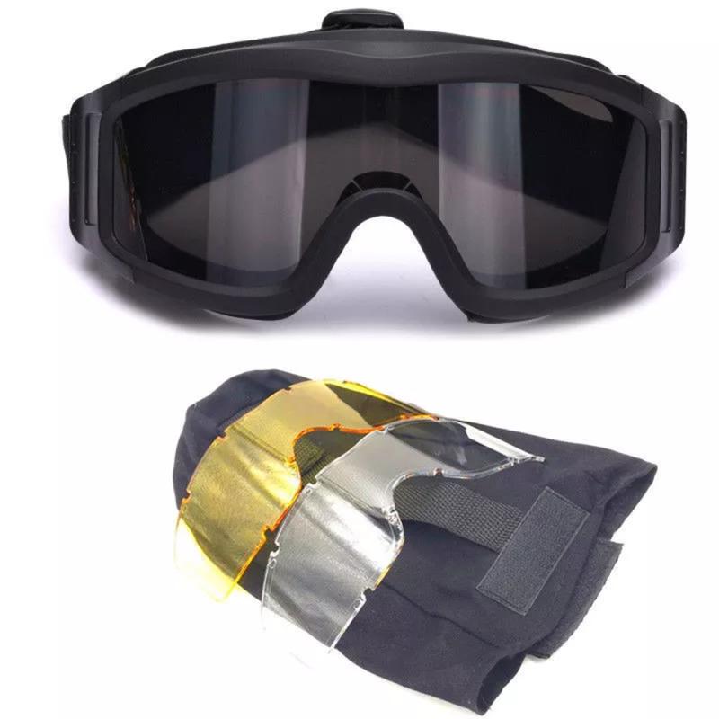 Bulletproof goggles desert glasses explosion-proof tactical goggles CS outdoor equipment riding anti-shock mirror