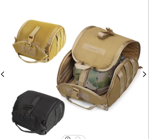 Дорожный тактический шлем, сумка для хранения, портативный аксессуар для сумки, вместительный и большой полушлем