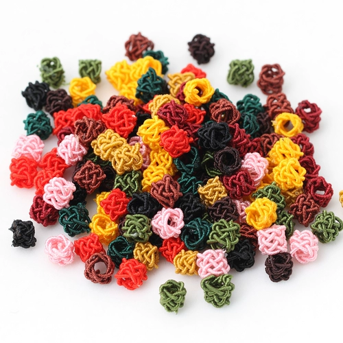 DIY ручной работы опухолевой трубки ананасовой шляпа с высоким ожерельем веревочного колье браслет китайский узел аксессуары аксессуары материал