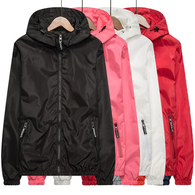 Spring windproof coat for women, spring and autumn slim outerwear, women's short tops, jackets, sportswear, windbreakers