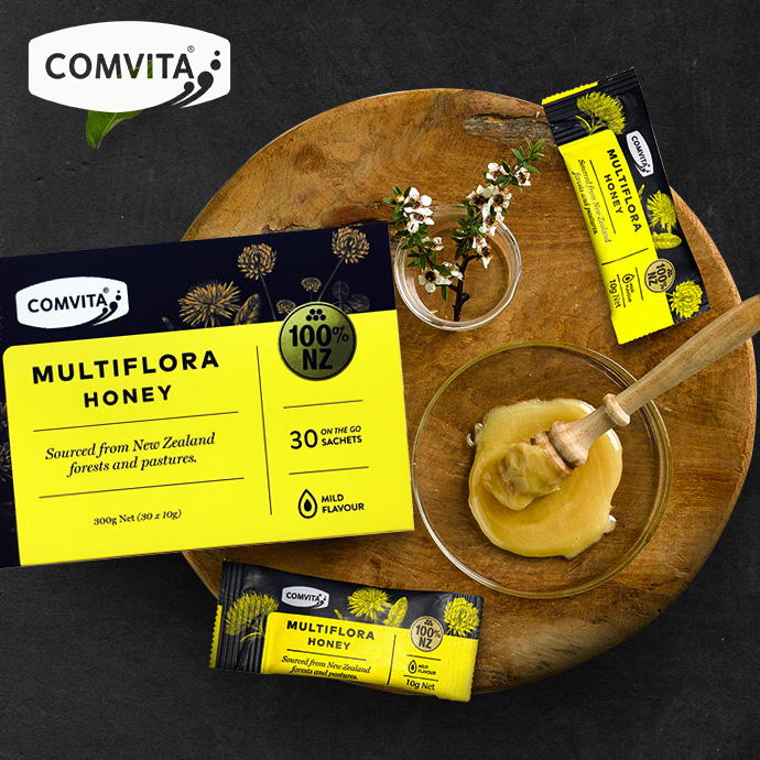 新西兰第一蜂蜜品牌：Comvita 康维他 多种花蜜便携装10g x30条