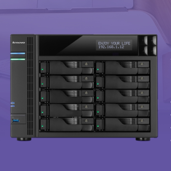 Lenovo AS 10 10 Disk Tetra - core NAS Network Storage Server Enterprise private cloud disk array