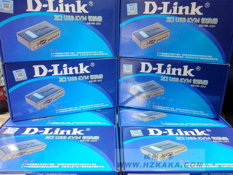 D-LINK dlink DKVM-22U 2-port USB interface Desktop KVM switch licensed