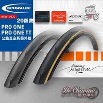 20 New Schwalbe Shiwen pro one one TT road race vacuum folding stab tire