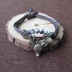 Handmade gốc hươu retro hươu gốm vòng tay nữ sinh viên chuông bạn gái món quà trang sức gió quốc gia chuỗi đeo tay Vòng đeo tay Clasp