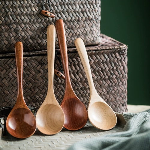 Деревянная корейская японская ложка для домашнего использования, популярно в интернете
