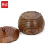 Сасаки перечислен с твердым древесным хранением коробки с закусочной фрукты с крышкой деревянной кастрюль