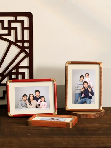 Деревянная фоторамка из натурального дерева, фотография, 6 дюймовая, изысканный стиль, делается под заказ