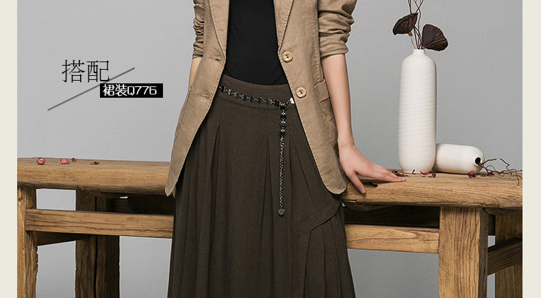 Veste pour femme Q TU en Chanvre - Ref 3219254 Image 23