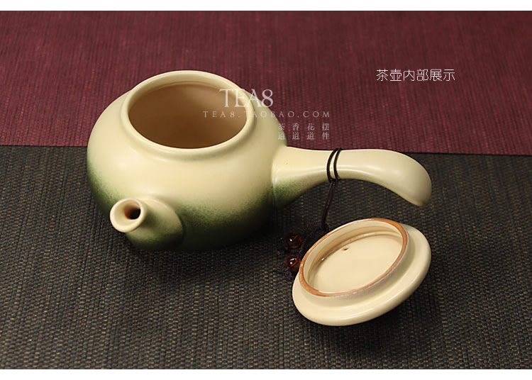 Chất lượng cao cổ gốm bên nồi + nồi dưới đáy nến đun sôi nồi trà kiểu Nhật Bản đồ đá cổ phong cách cổ vần gốm Kung Fu bộ ly uống trà