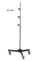 Meking MF-6860 6870 6800 crew studio shooting light stand light stand base with casters