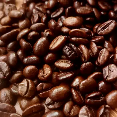 Factory direct sales coffee beans Italian blend coffee Pure black espresso powder 454g packaging fresh mellow and rich