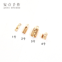 Clip buckle rope clip tail buckle thread buckle clip diy handmade jewelry accessories bracelet necklace connector