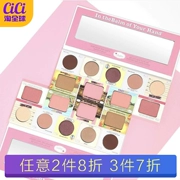 Bộ phấn mắt Balm 9 màu má hồng ánh sáng cao, khả năng sửa chữa toàn diện bộ trang điểm phù hợp với nàng tiên cá Ji girl kết hợp