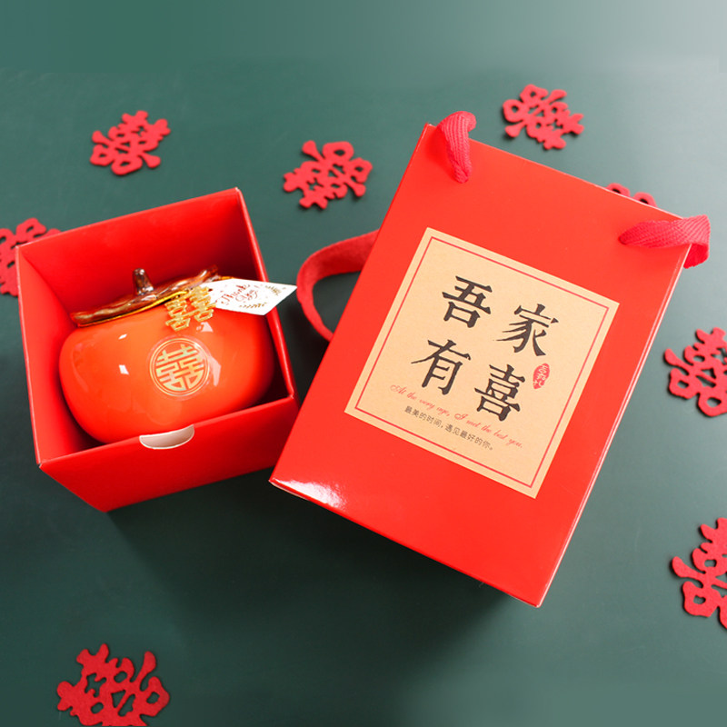 Wedding gift bag sweet box handbag wedding gift box packaging bag bag back to gift bag