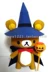 Miễn phí vận chuyển trên 48 Rilakkuma Rilakkuma Rilakkuma Rilakkuma Dark Blue Halloween Halloween Dress Up 3D Paper Model Handmade DIY - Mô hình giấy