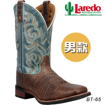 American Laredo Western Cowboy Boots Mens American Mid-calf Boots Rubber Sole Riding Horse Boots Western