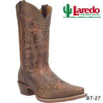 Laredo western cowboy boots imported from the United States mens American riding boots mid-calf boots