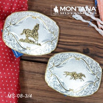 Import Montana American Western Cowboy belt Buckle belt Belt buckle Western Giant harness